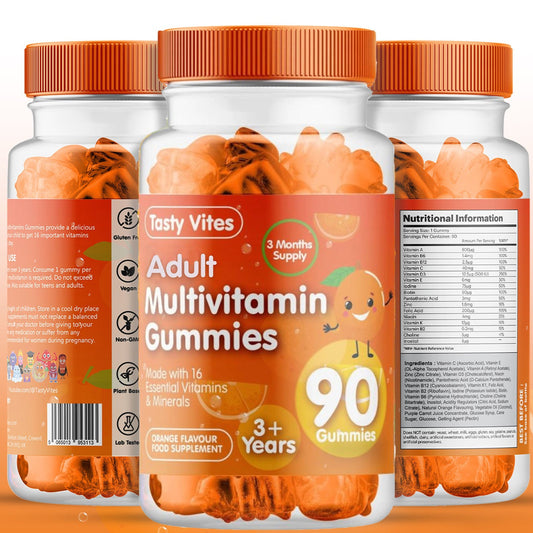 Orange Adult Multivitamin Gummies